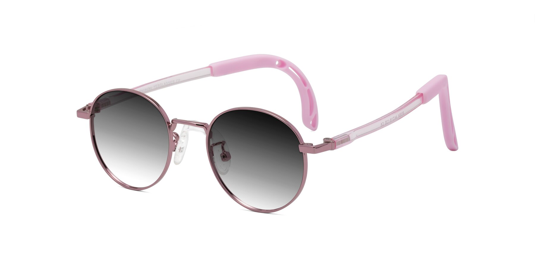 Angle of Macaulay in Artist Pink with Gray Gradient Lenses