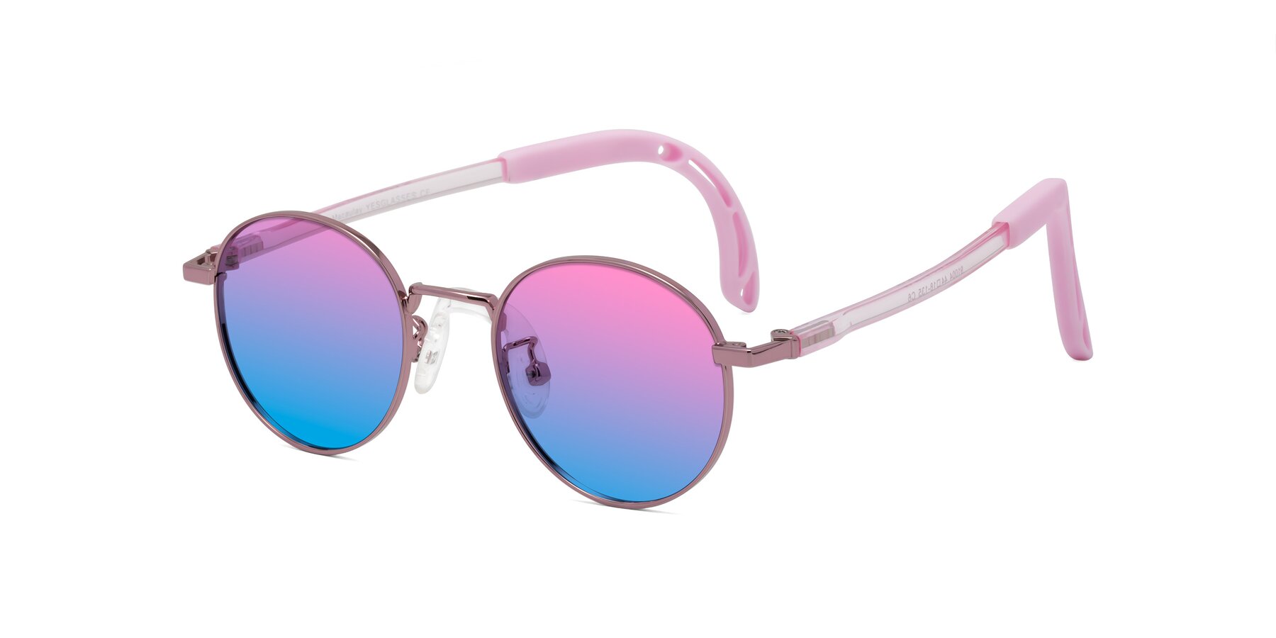 Angle of Macaulay in Artist Pink with Pink / Blue Gradient Lenses