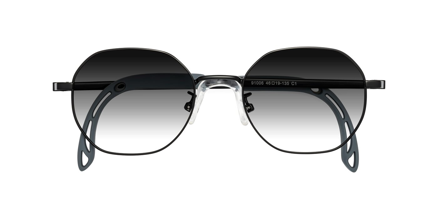 Esther - Ninja Black Gradient Sunglasses