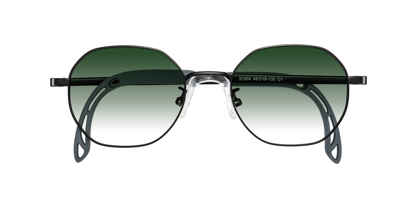 Esther - Ninja Black Gradient Sunglasses
