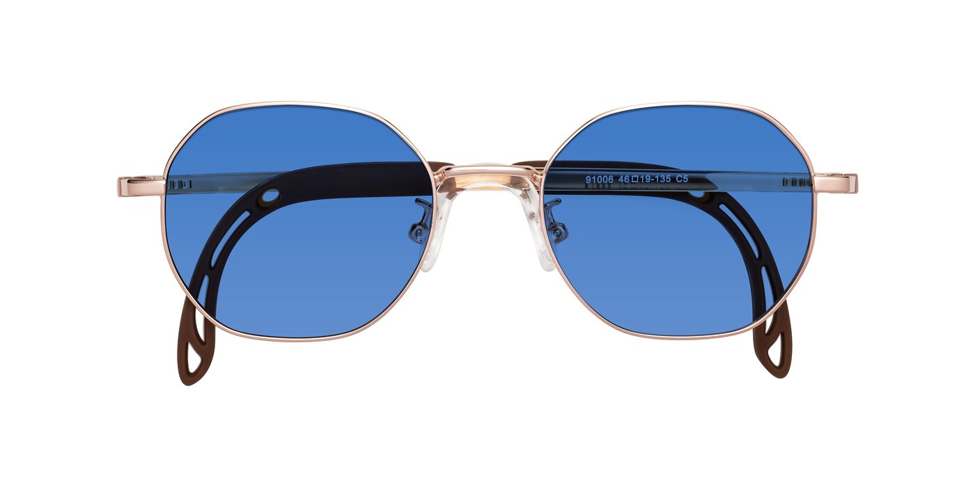 Esther - Professor Gold Tinted Sunglasses