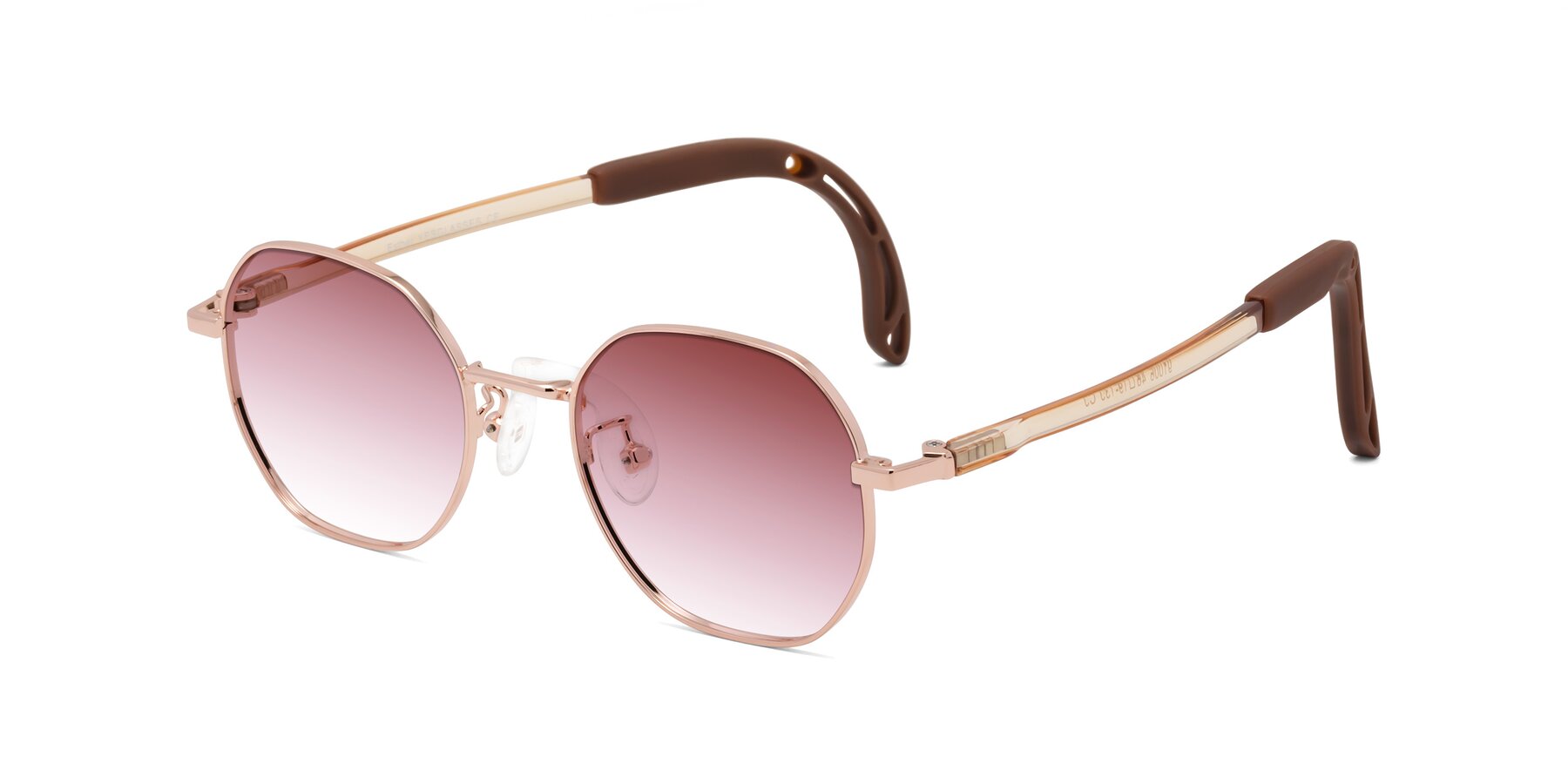 Angle of Esther in Professor Gold with Garnet Gradient Lenses