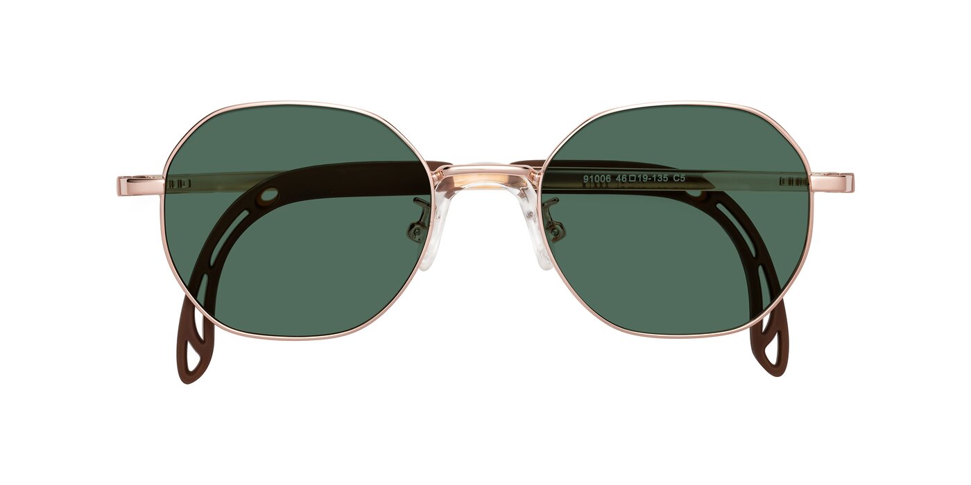 Esther - Professor Gold Polarized Sunglasses