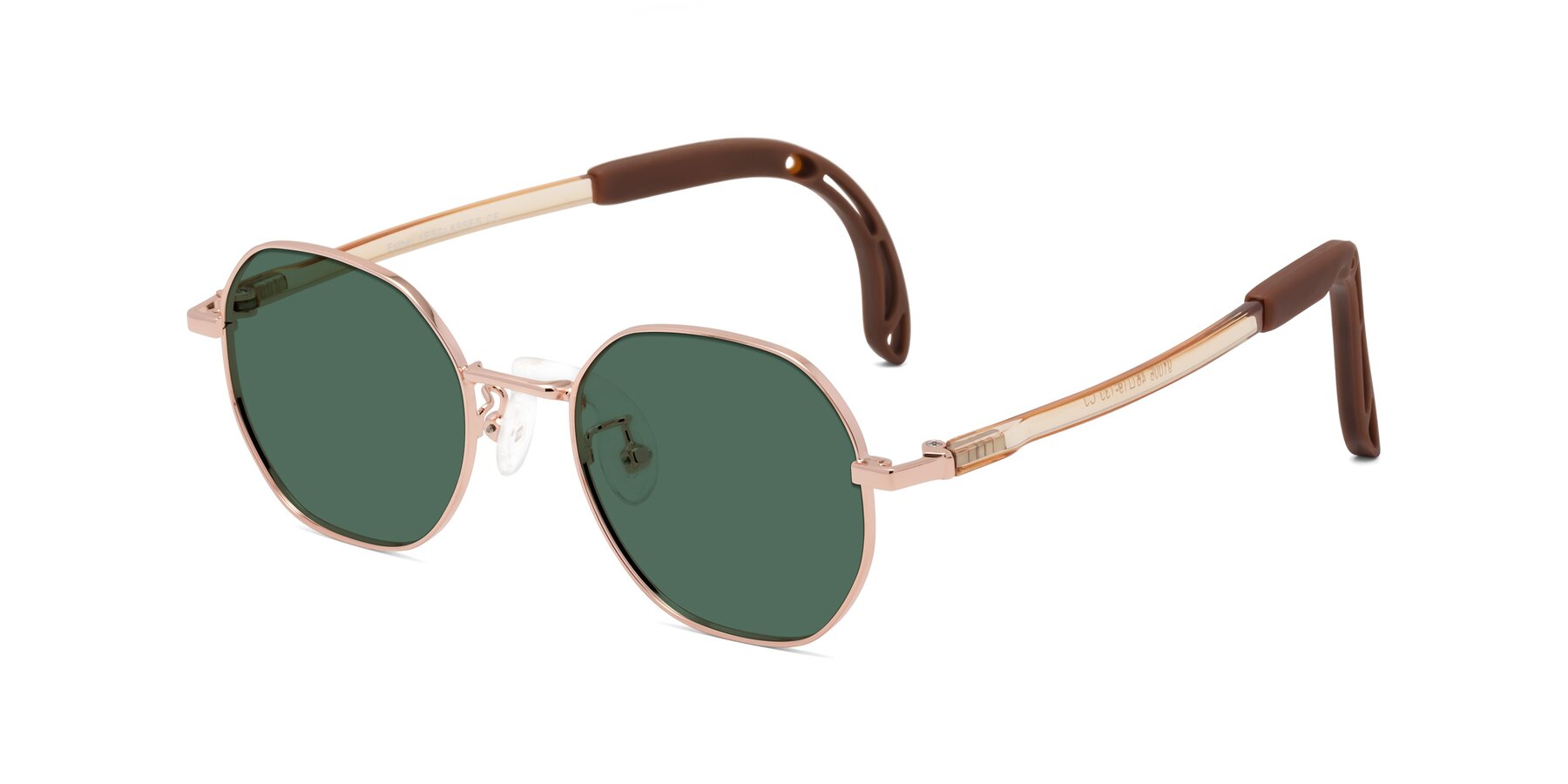 Angle of Esther in Professor Gold with Green Polarized Lenses