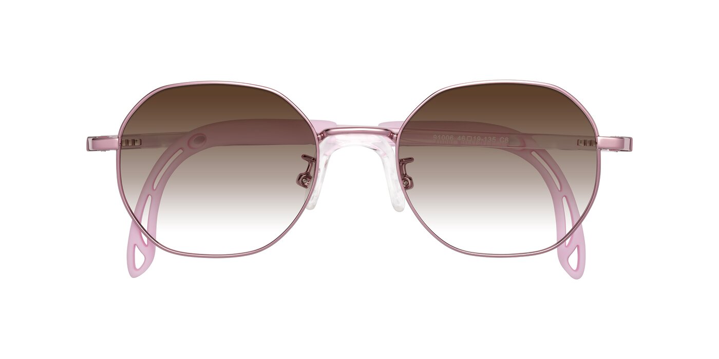 Esther - Artist Pink Gradient Sunglasses