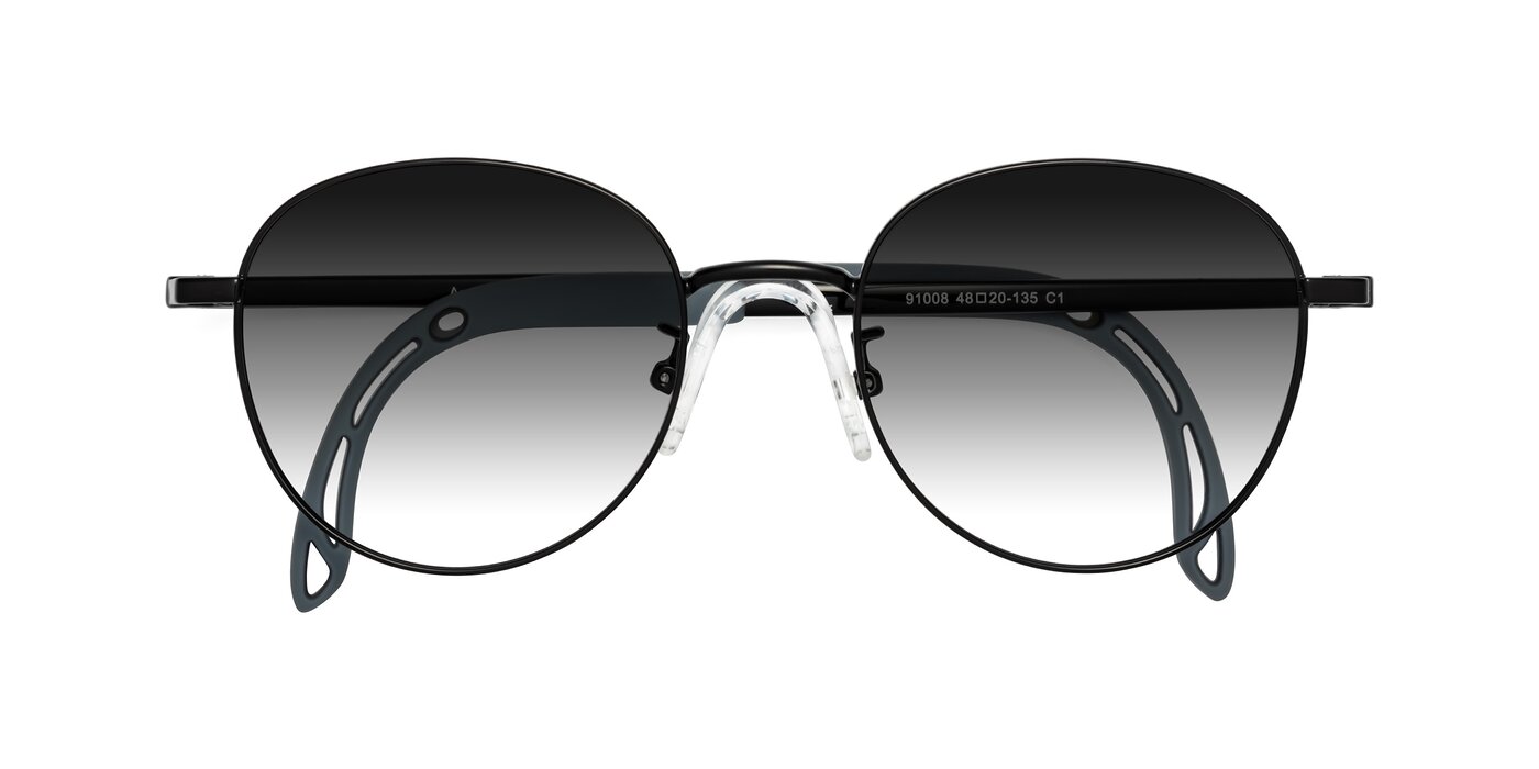 Ann - Ninja Black Gradient Sunglasses