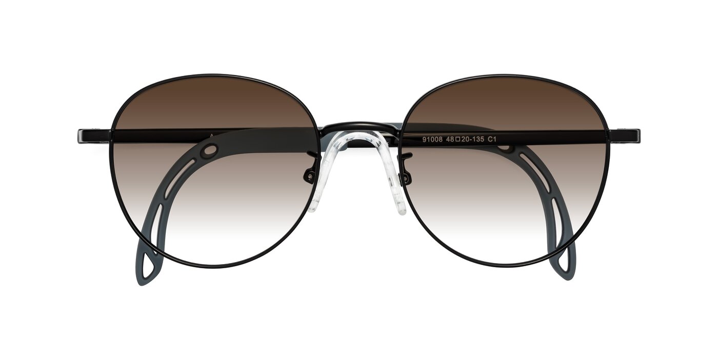 Ann - Ninja Black Gradient Sunglasses