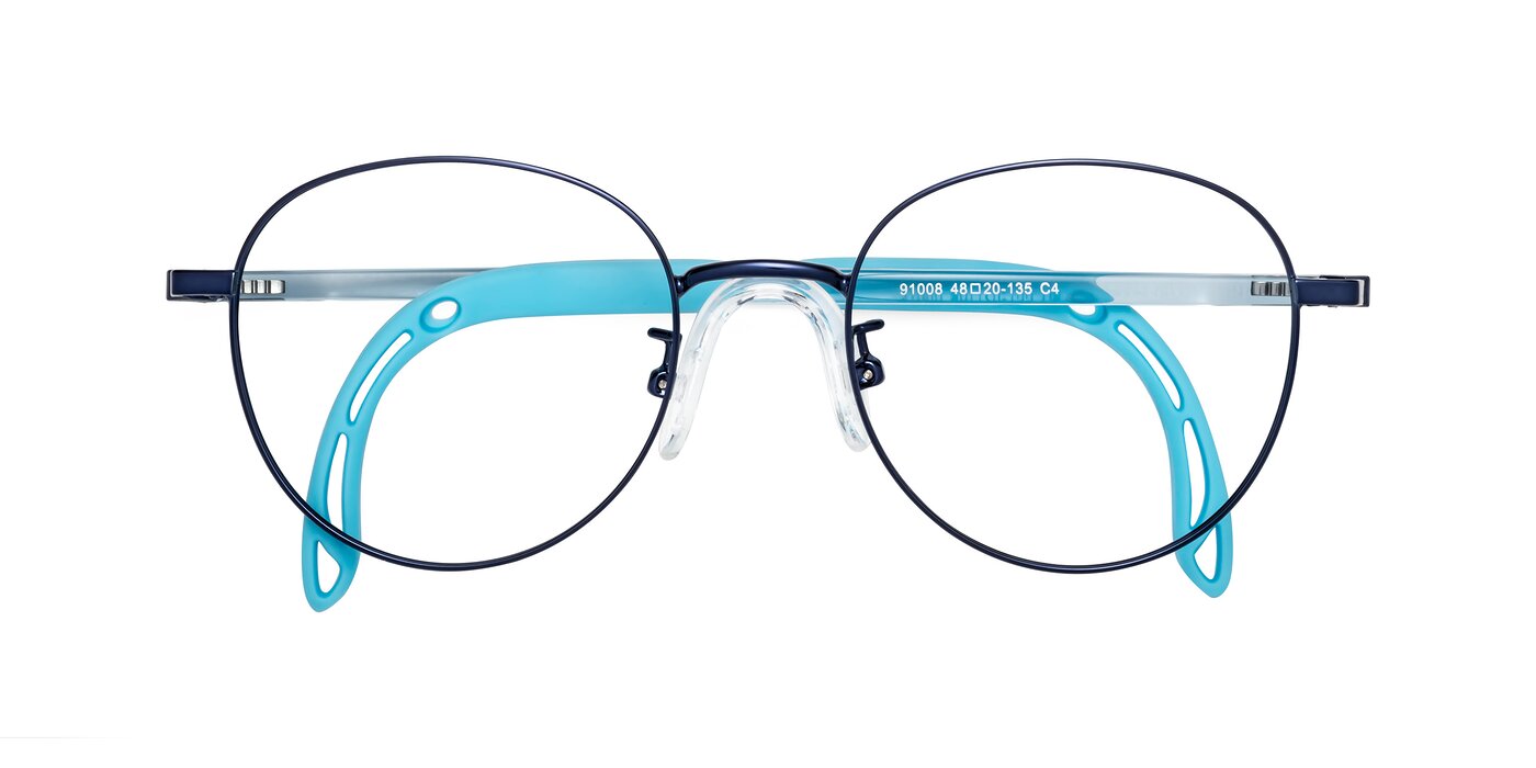 Ann - Sailor Blue Eyeglasses