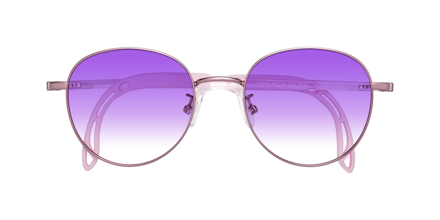 Ann - Artist Pink Gradient Sunglasses