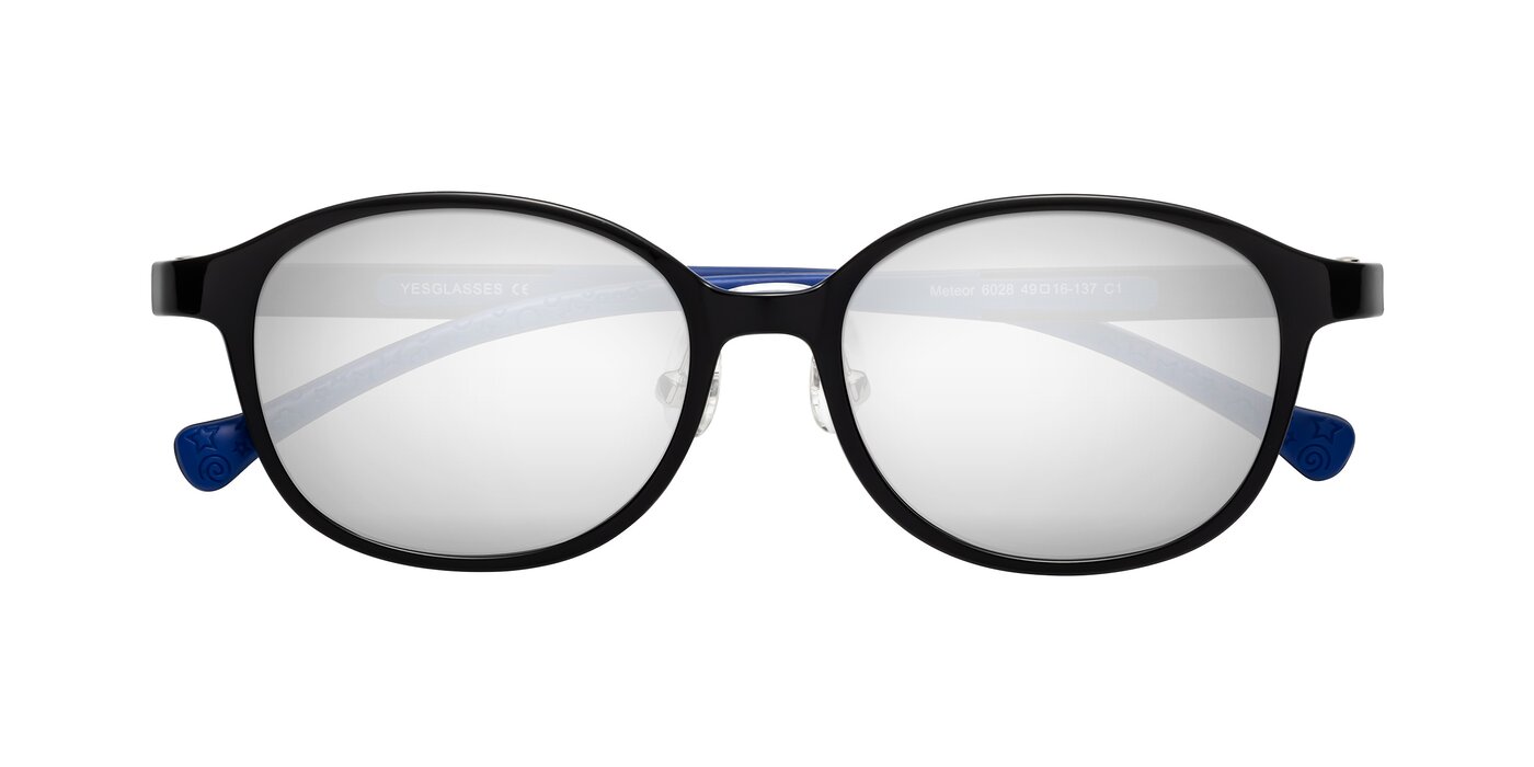 Meteor - Ninja Black Flash Mirrored Sunglasses