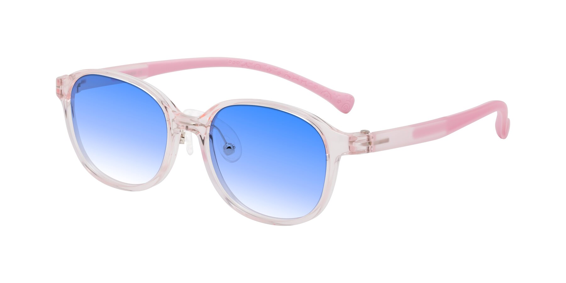 Angle of Meteor in Artist Pink with Blue Gradient Lenses