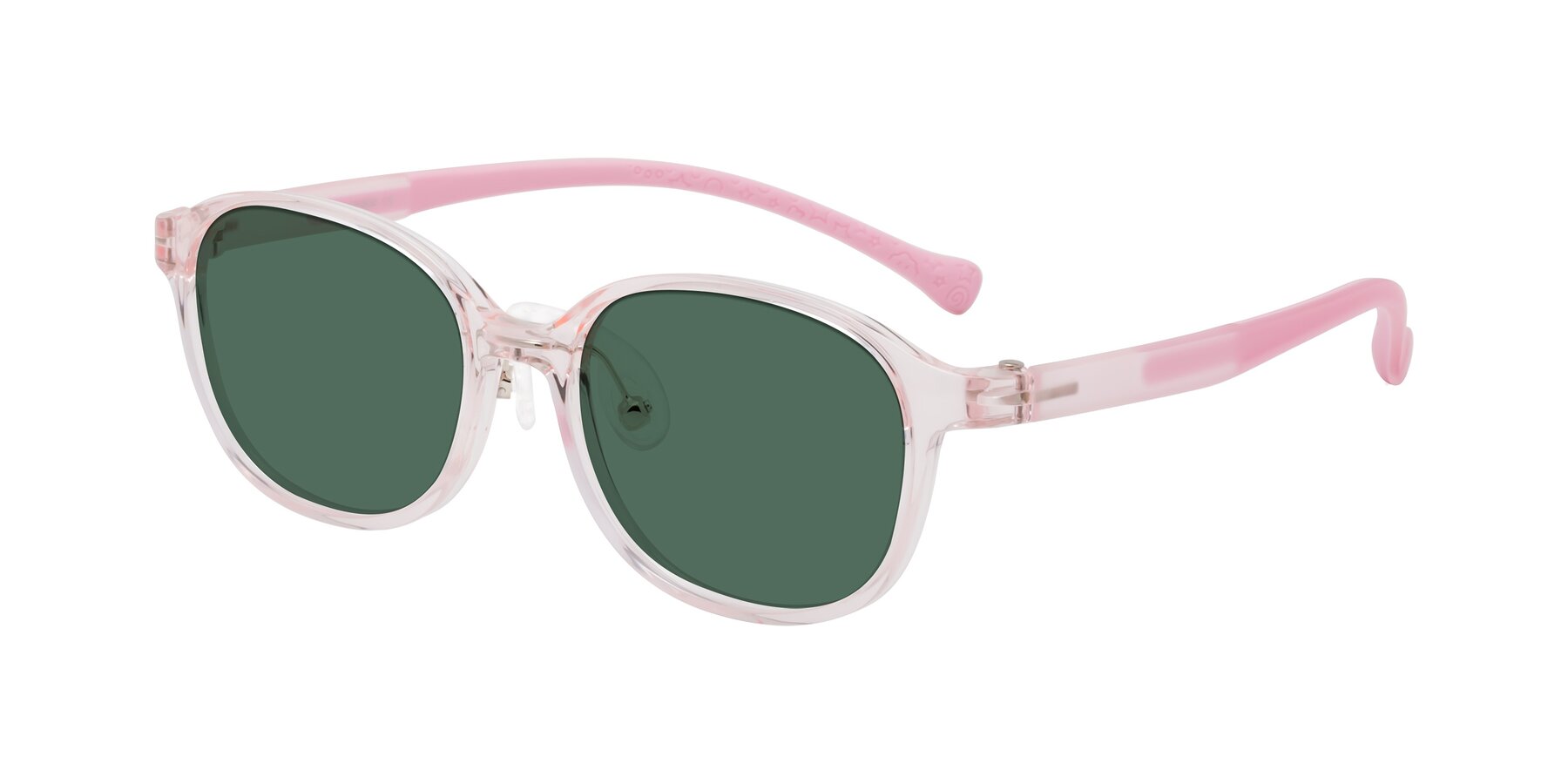 Angle of Meteor in Artist Pink with Green Polarized Lenses