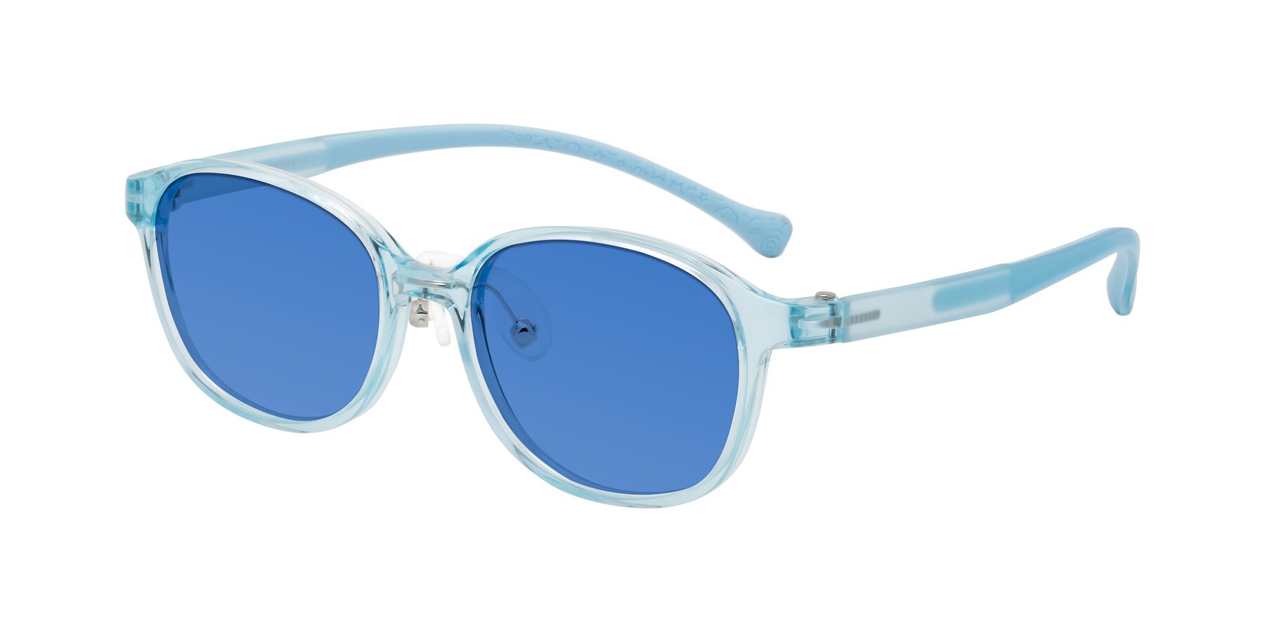 Angle of Meteor in Swimmer Blue with Blue Tinted Lenses