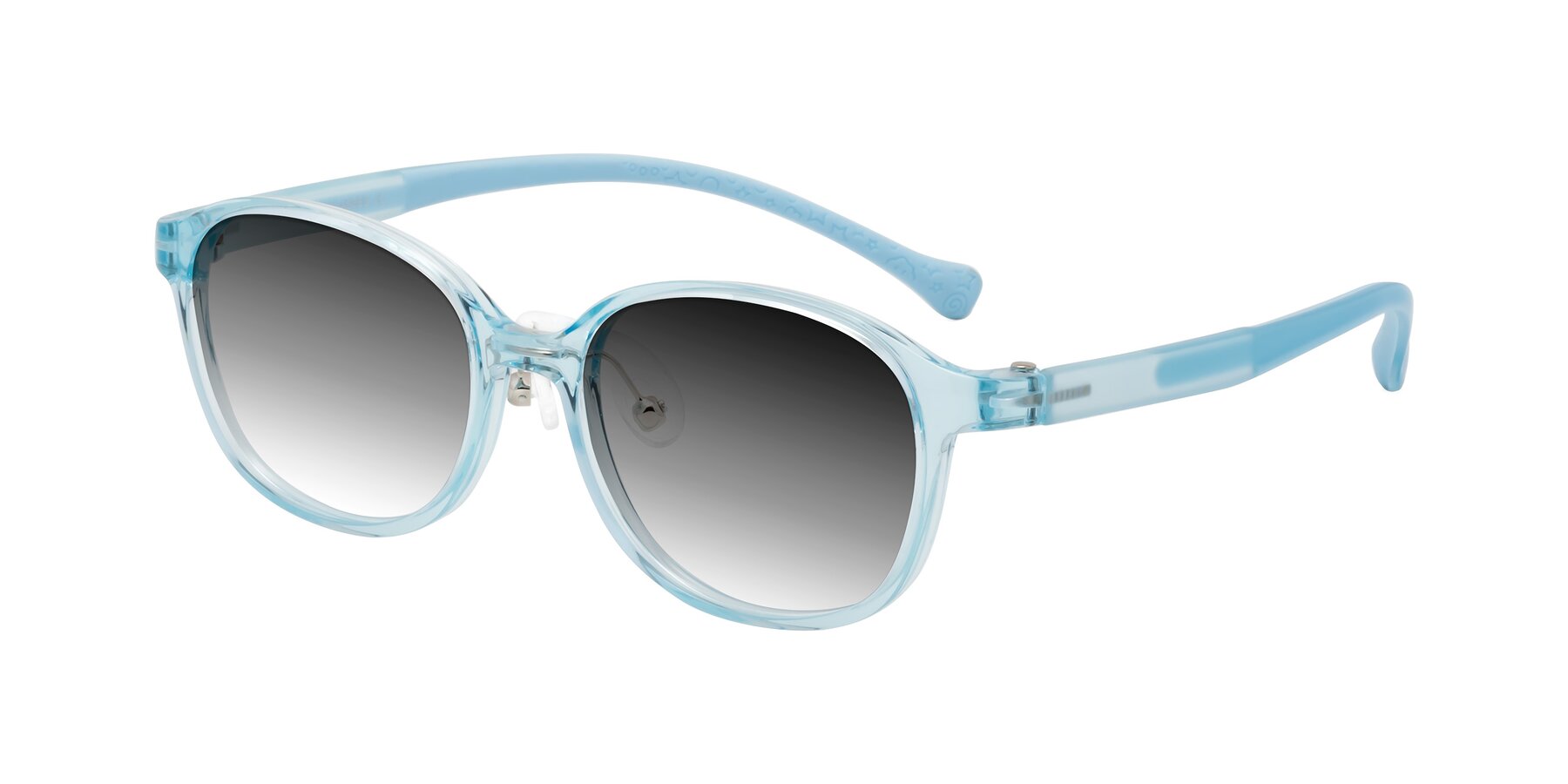 Angle of Meteor in Swimmer Blue with Gray Gradient Lenses