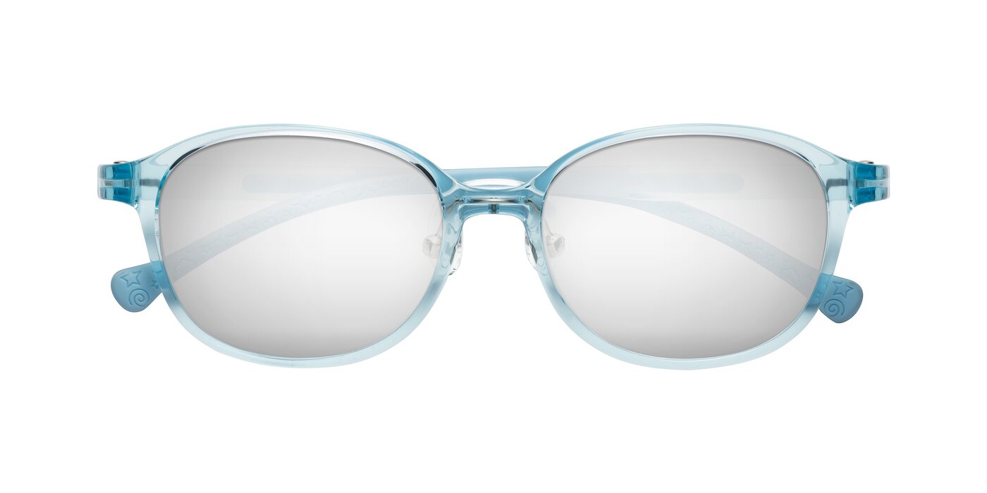 Meteor - Swimmer Blue Flash Mirrored Sunglasses