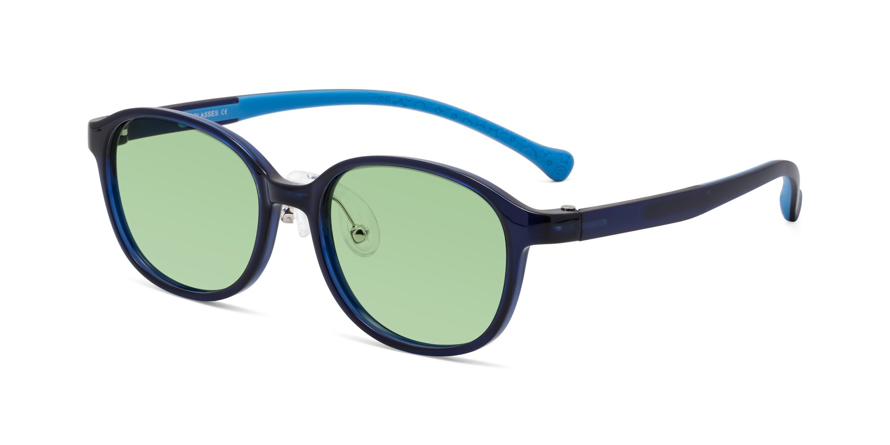 Angle of Meteor in Astronomer Blue with Medium Green Tinted Lenses