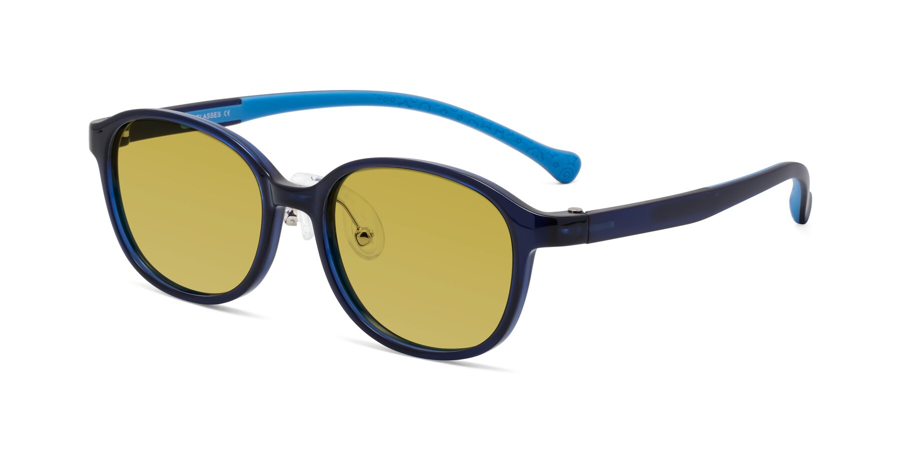 Angle of Meteor in Astronomer Blue with Champagne Tinted Lenses