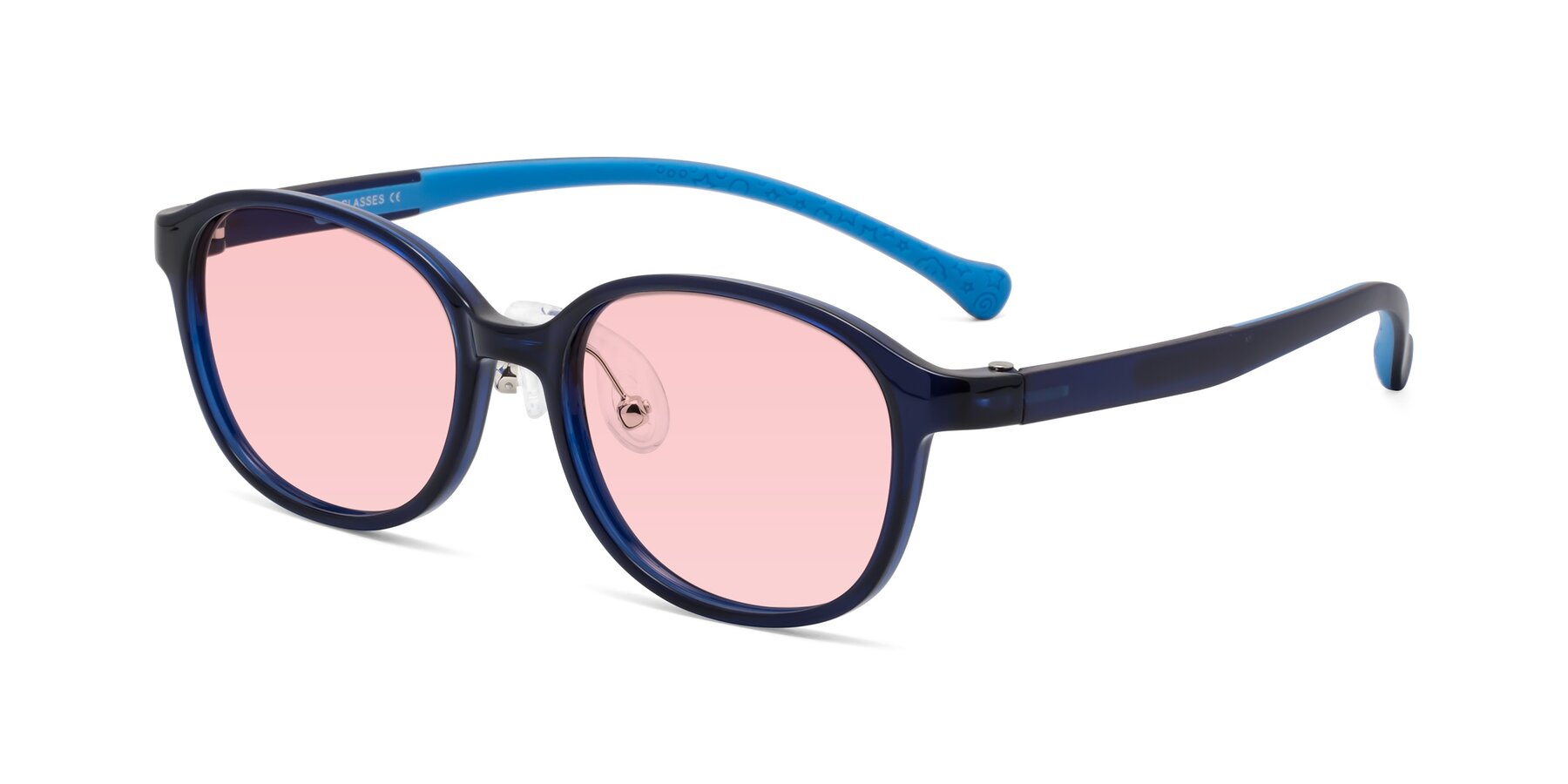 Angle of Meteor in Astronomer Blue with Light Garnet Tinted Lenses