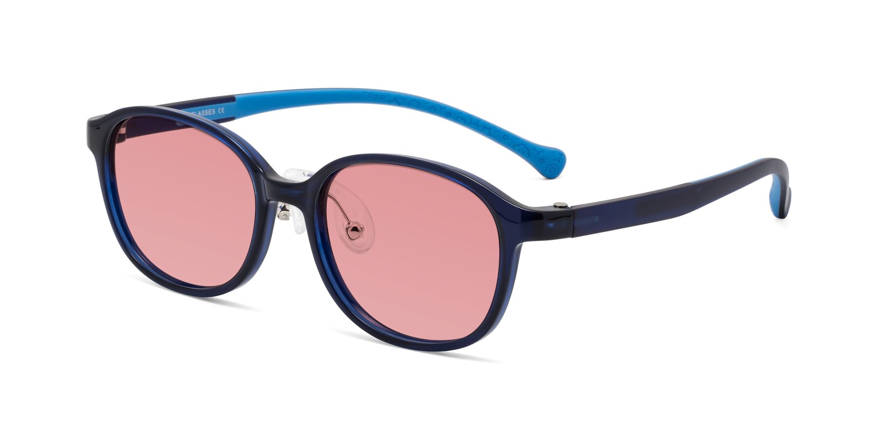 Angle of Meteor in Astronomer Blue with Medium Garnet Tinted Lenses