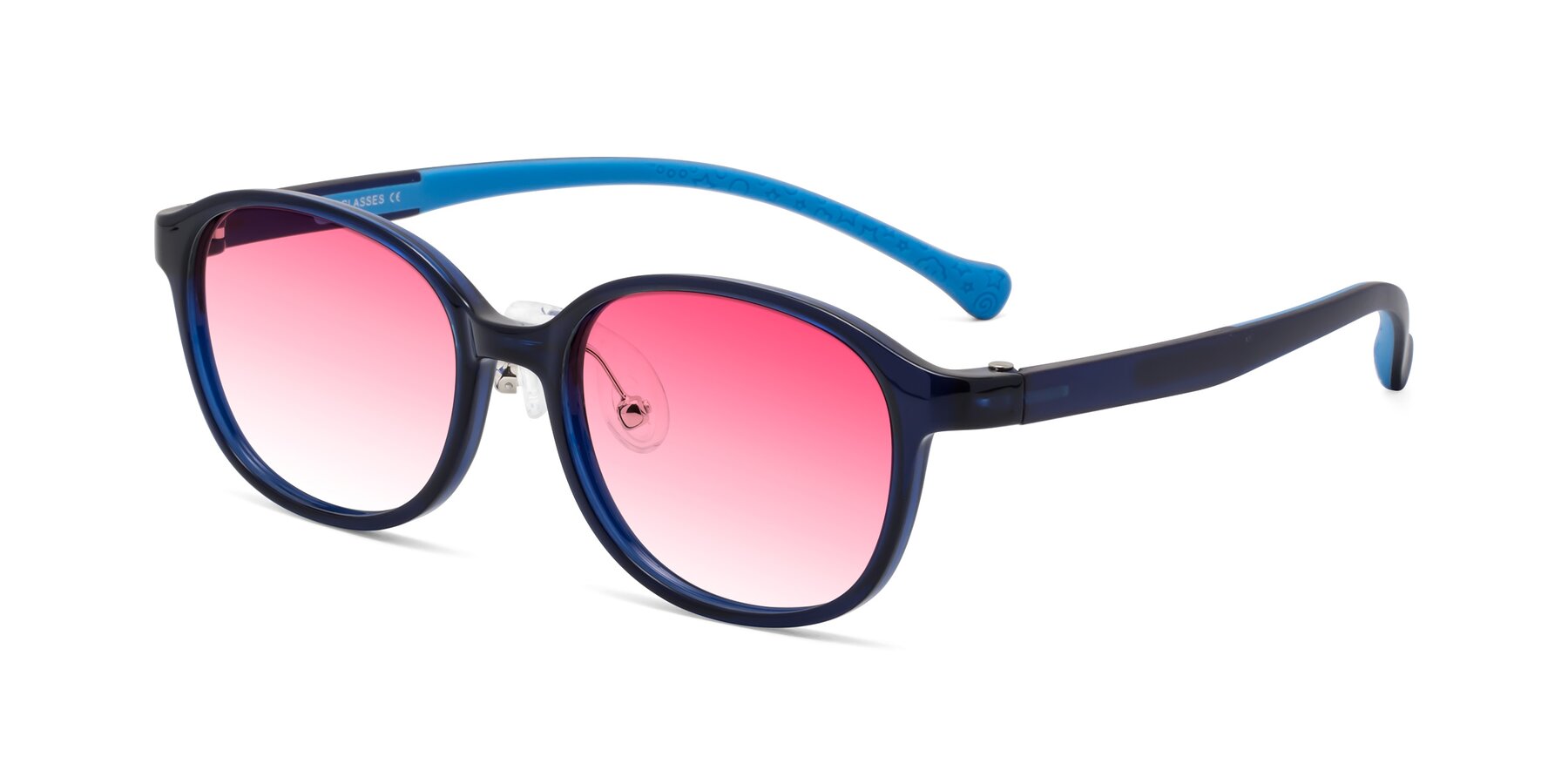 Angle of Meteor in Astronomer Blue with Pink Gradient Lenses