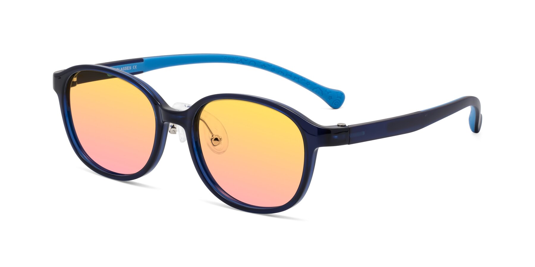 Angle of Meteor in Astronomer Blue with Yellow / Pink Gradient Lenses