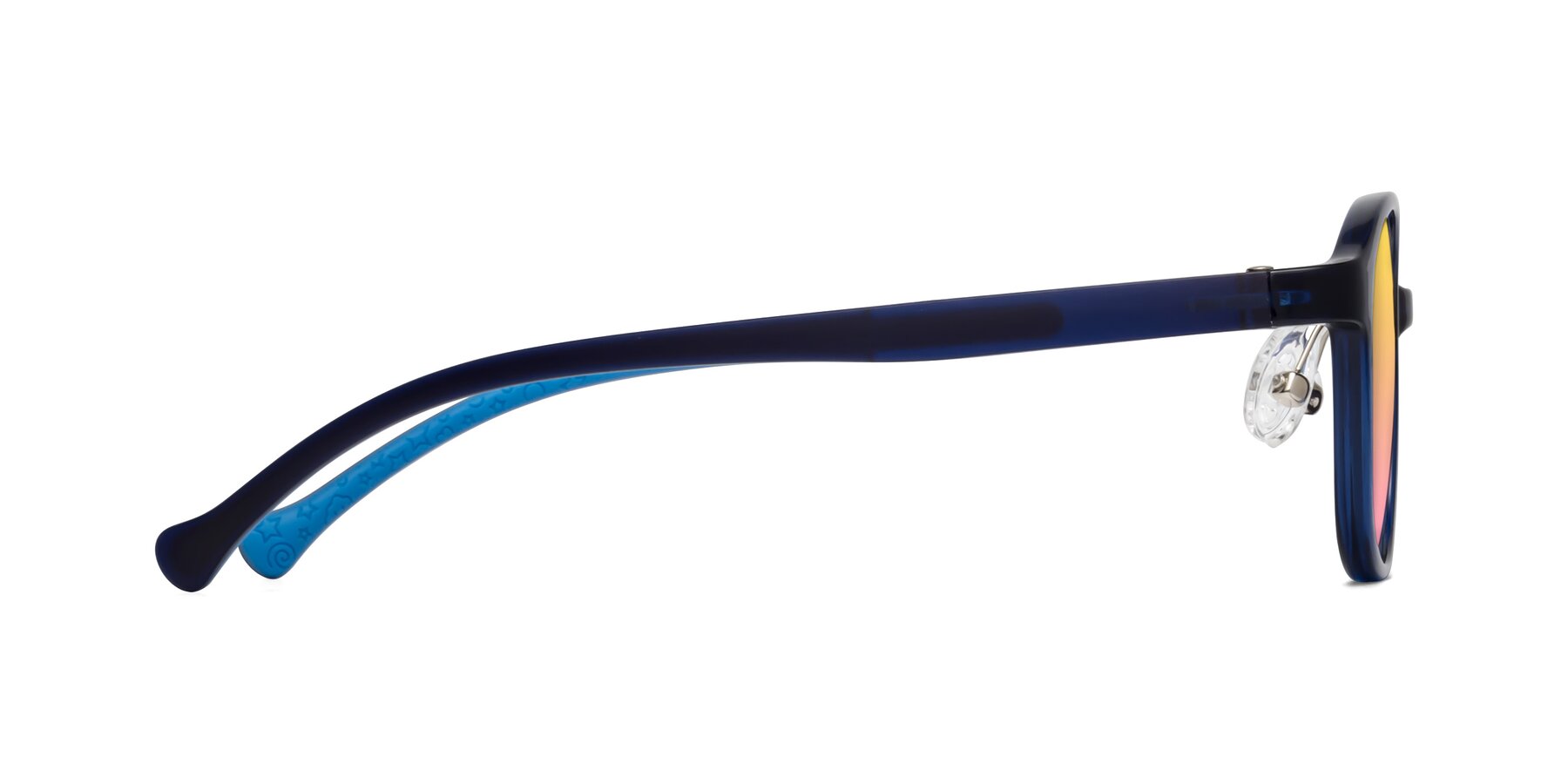 Side of Meteor in Astronomer Blue with Yellow / Pink Gradient Lenses