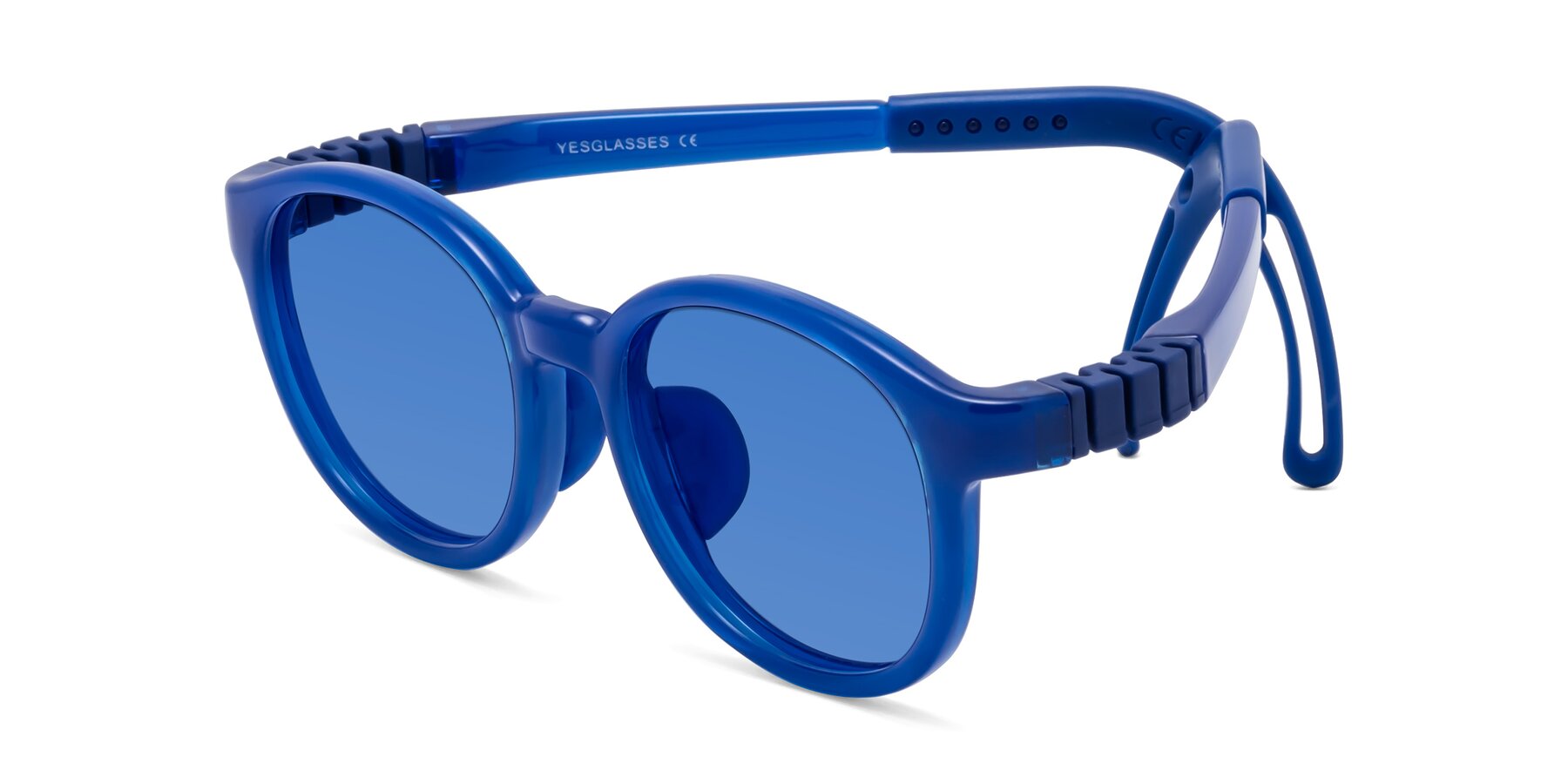 Angle of Anahid in Sailor Blue with Blue Tinted Lenses