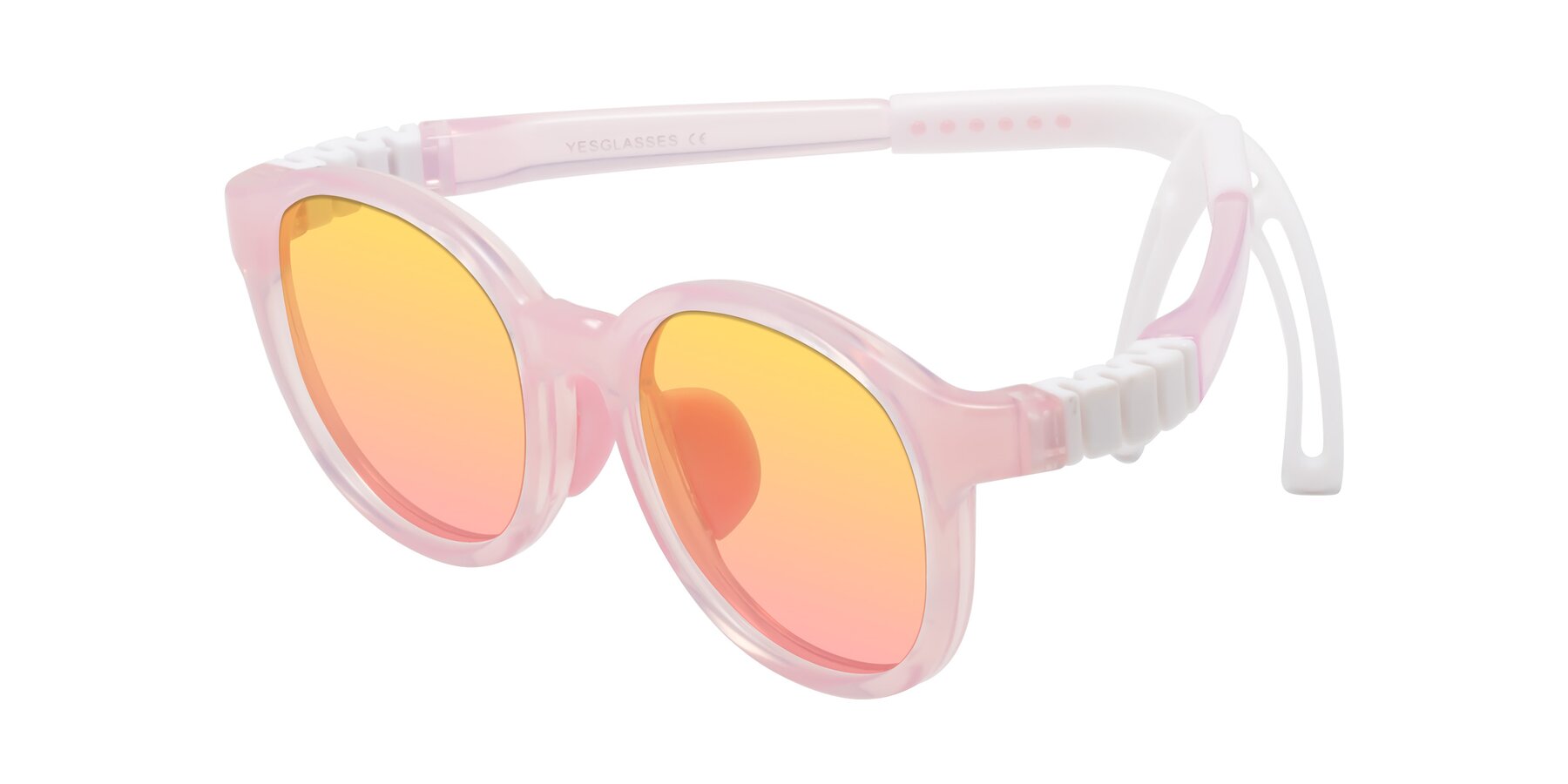 Angle of Anahid in Artist Pink with Yellow / Pink Gradient Lenses