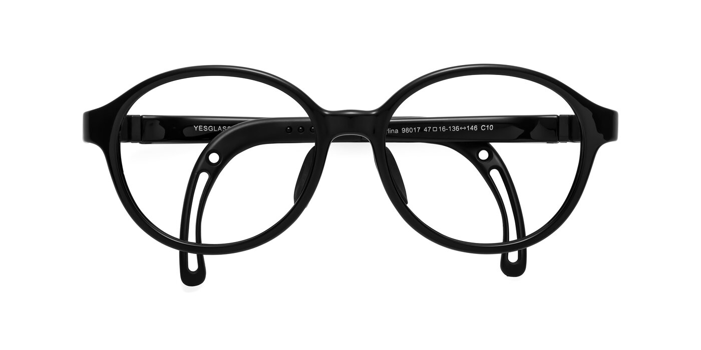 Zerlina - Ninja Black Eyeglasses