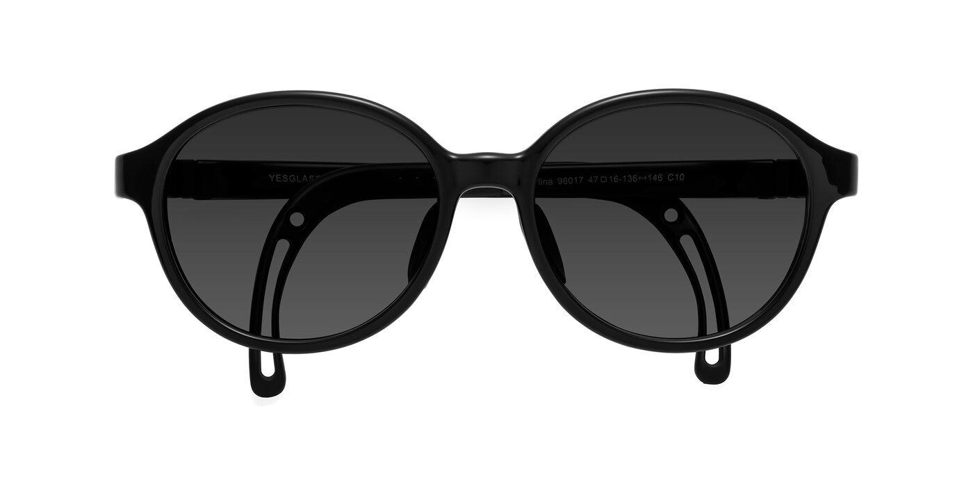 Zerlina - Ninja Black Tinted Sunglasses