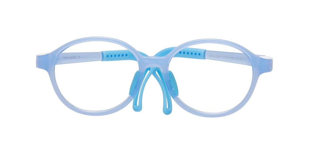 Zerlina - Pilot Blue Eyeglasses