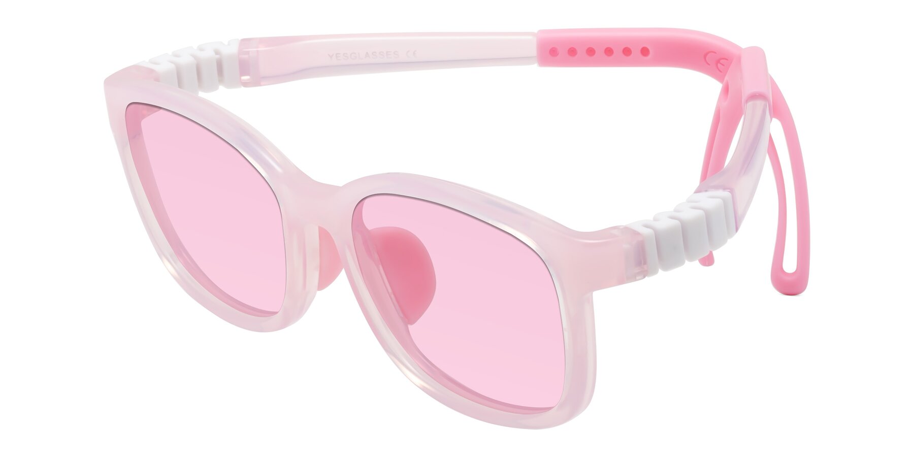 Angle of Hesper in Artist Pink with Light Pink Tinted Lenses