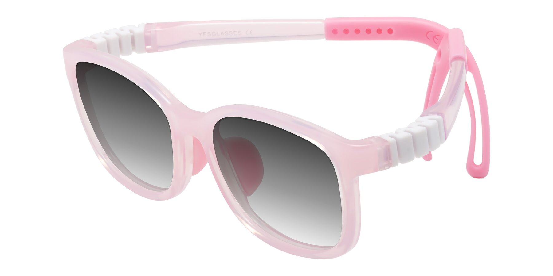 Angle of Hesper in Artist Pink with Gray Gradient Lenses