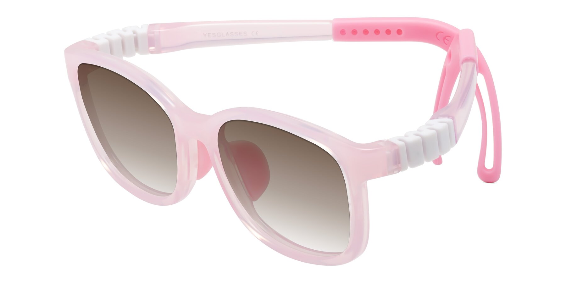 Angle of Hesper in Artist Pink with Brown Gradient Lenses