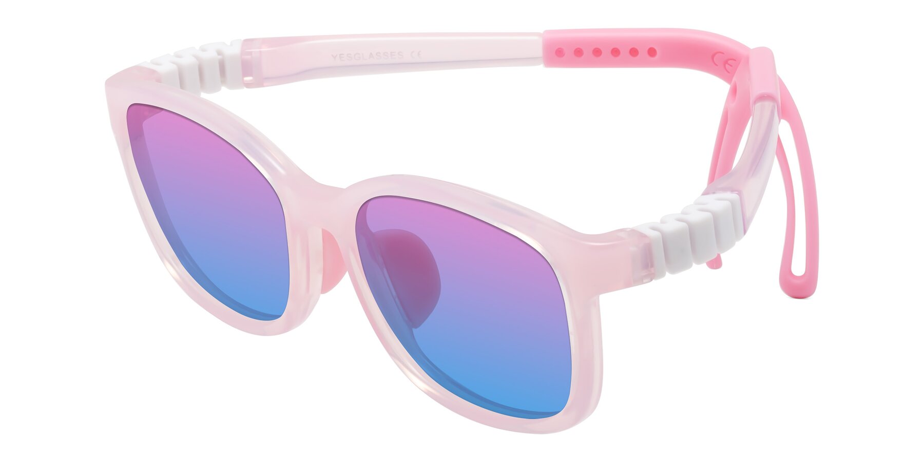 Angle of Hesper in Artist Pink with Pink / Blue Gradient Lenses