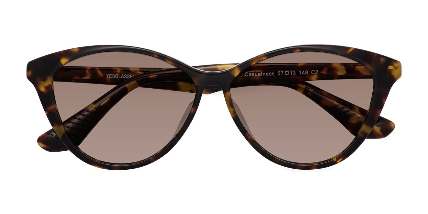 Casualness - Tortoise Tinted Sunglasses