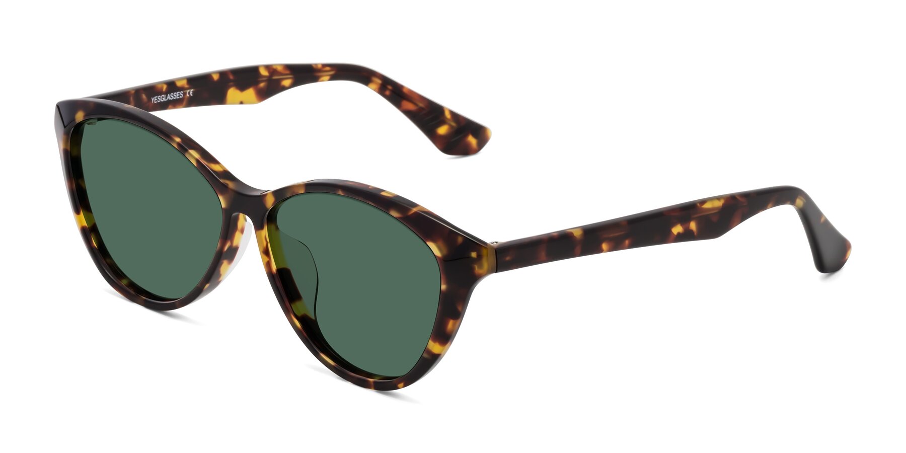 Angle of Casualness in Tortoise with Green Polarized Lenses