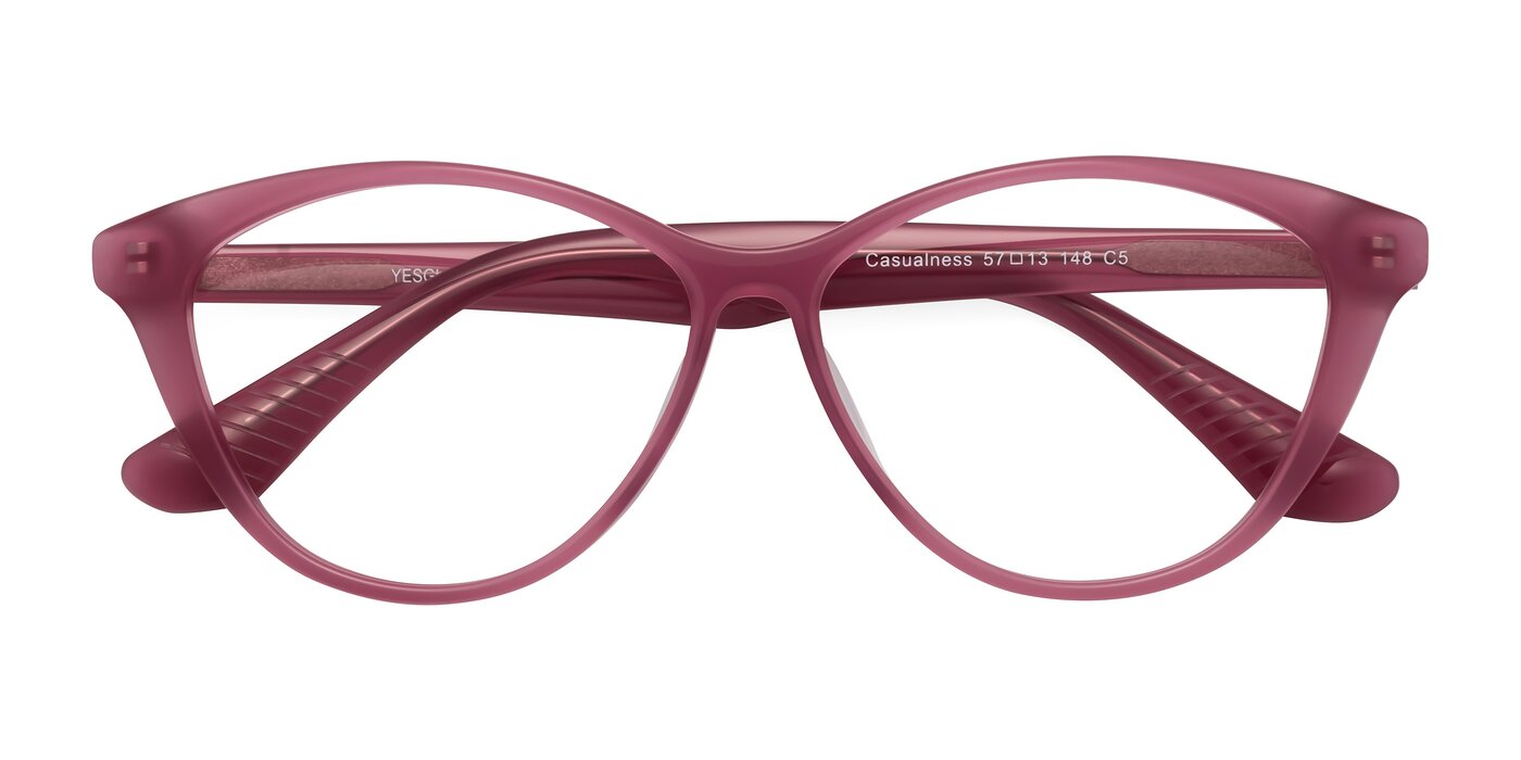 Casualness - Pink Eyeglasses