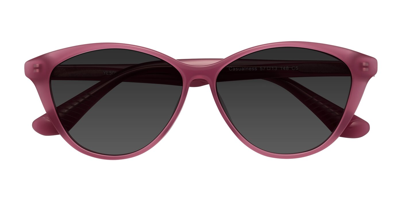 Casualness - Pink Tinted Sunglasses