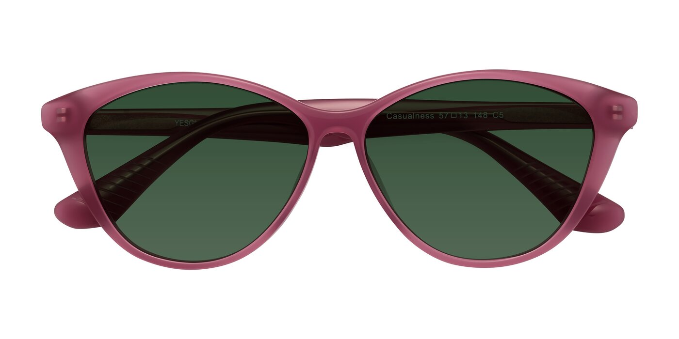 Casualness - Pink Tinted Sunglasses