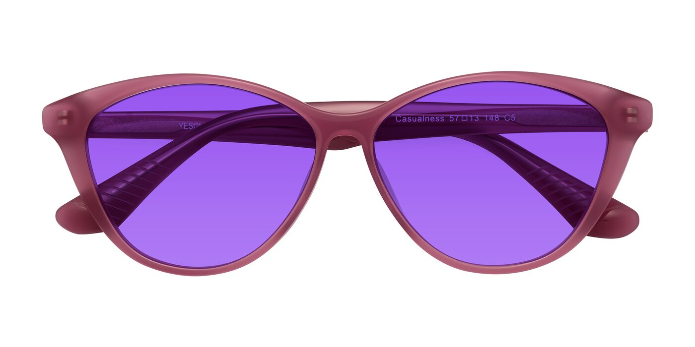 Casualness - Pink Tinted Sunglasses