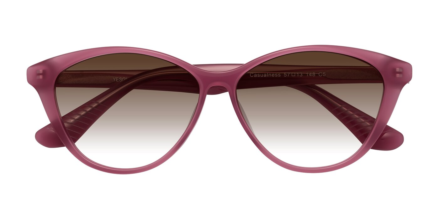 Casualness - Pink Gradient Sunglasses