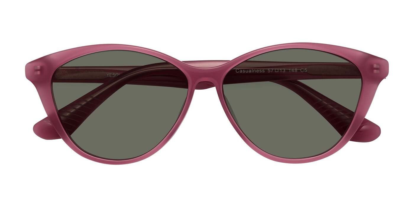 Casualness - Pink Polarized Sunglasses