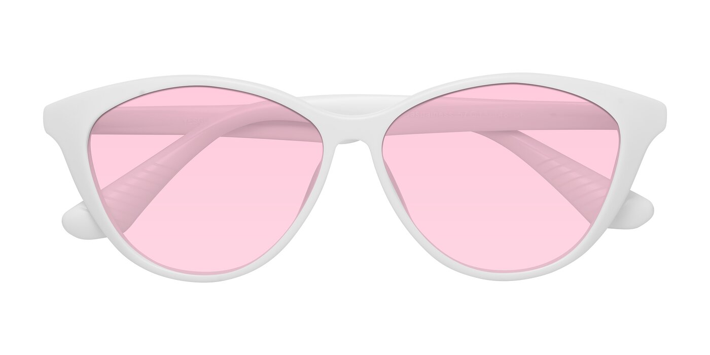 Casualness - Milky White Tinted Sunglasses