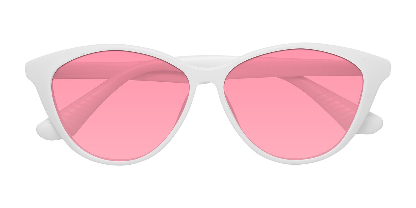 Casualness - Milky White Tinted Sunglasses