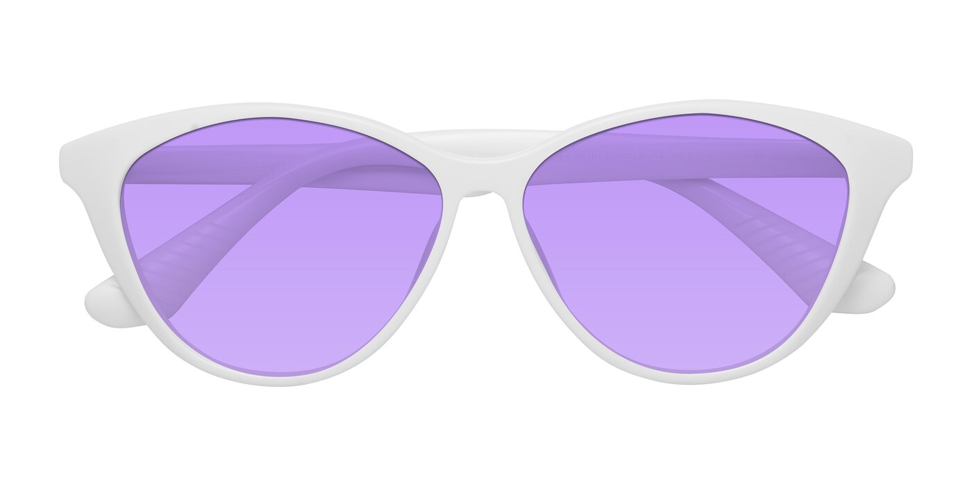 Casualness - Milky White Tinted Sunglasses