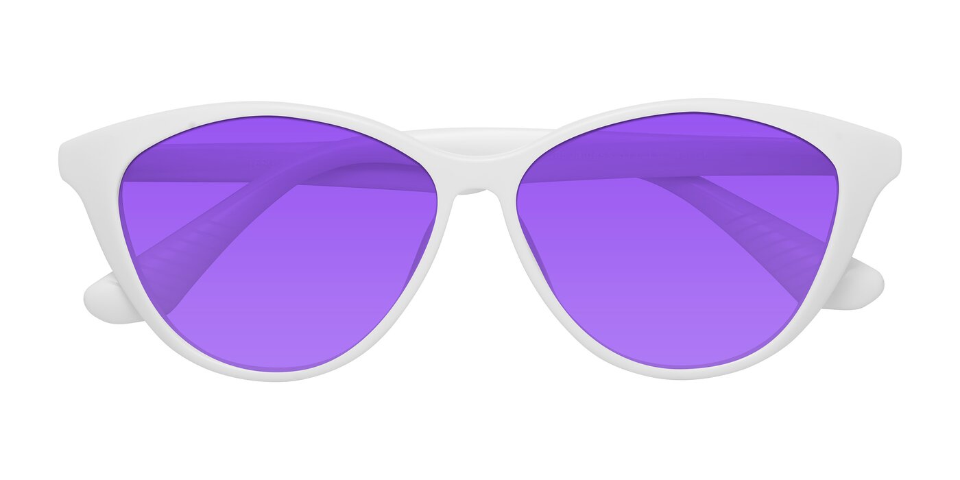 Casualness - Milky White Tinted Sunglasses