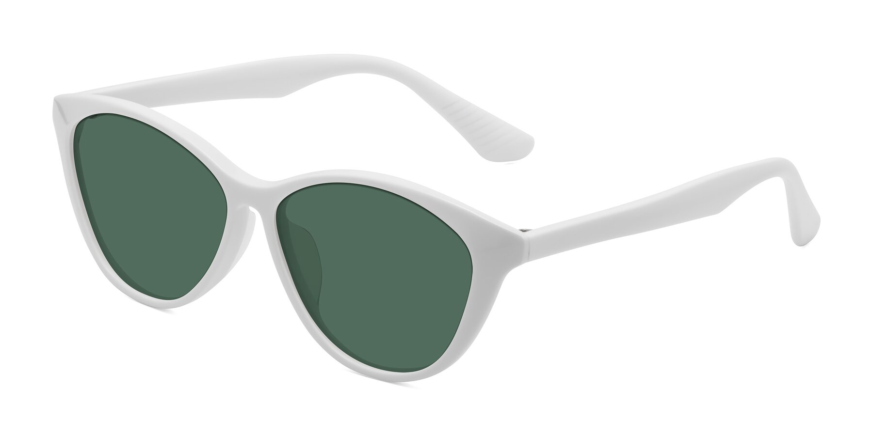 Angle of Casualness in Milky White with Green Polarized Lenses