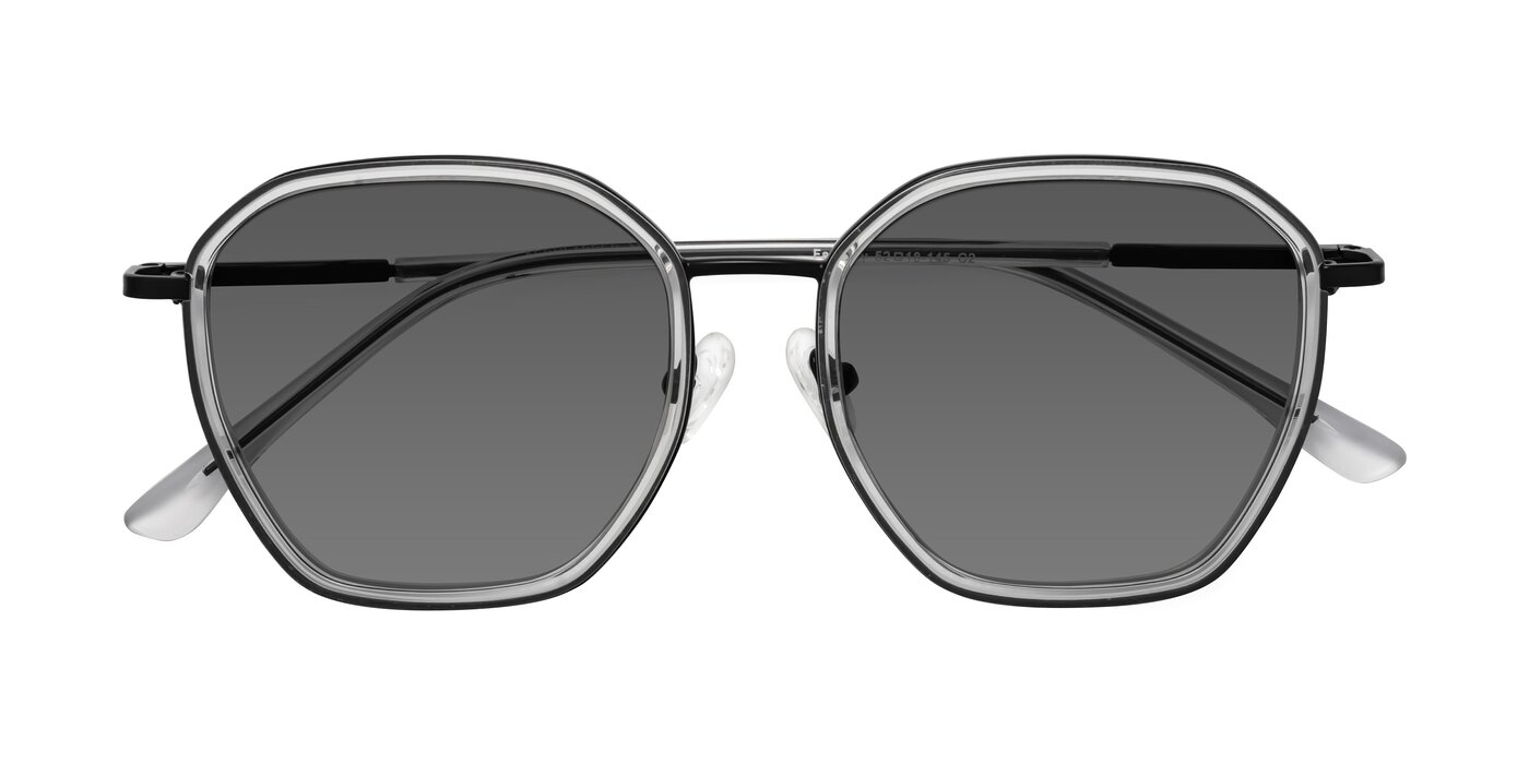 Fammily - Clear / Black Tinted Sunglasses