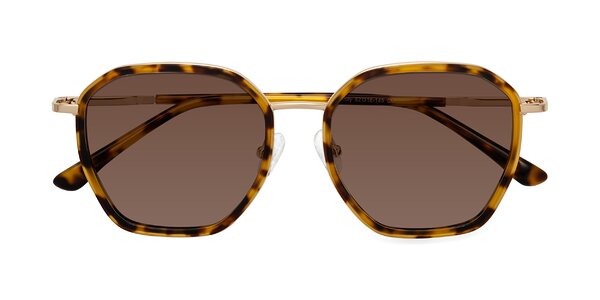 Front of Fammily in Tortoise / Gold